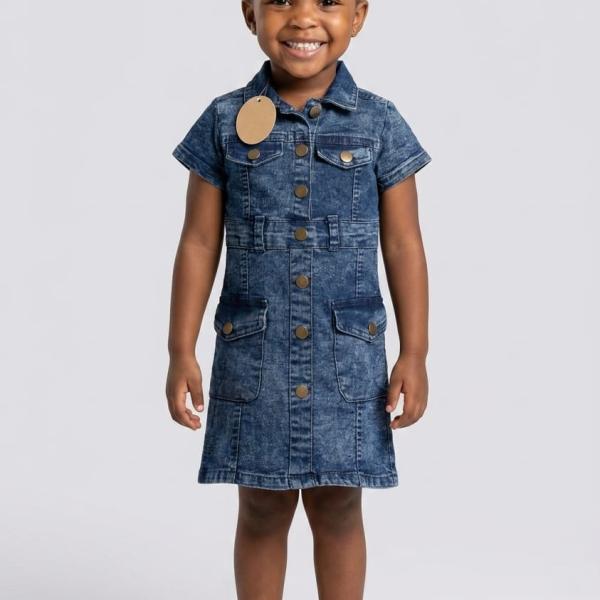 Denim jeans gown by nannette