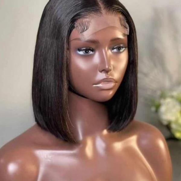 4*4 human hair bob wig