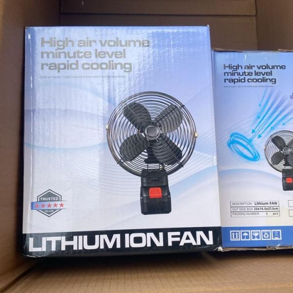 Rechargeable fan