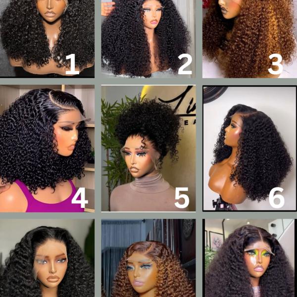 100% Human Hair Premium Pixie curls