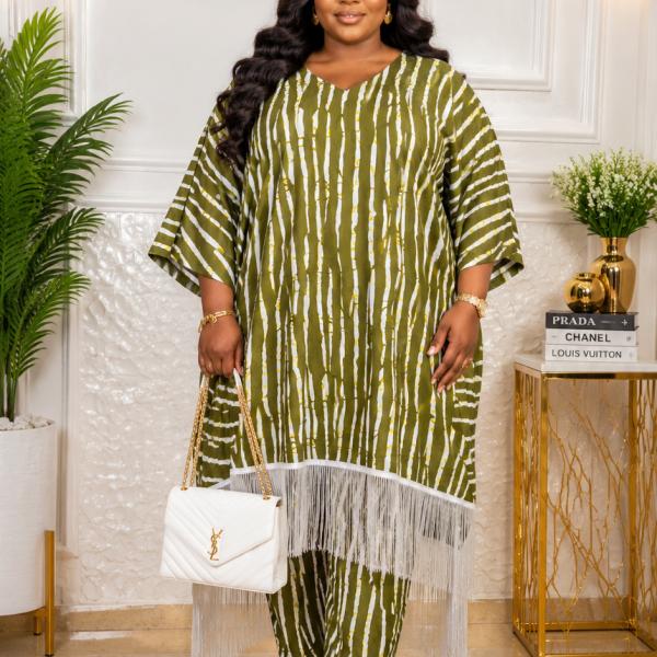 Two piece Ankara dress