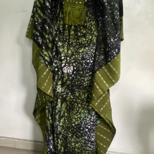 Adire gown