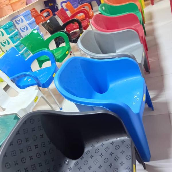 Plastic chair for adults