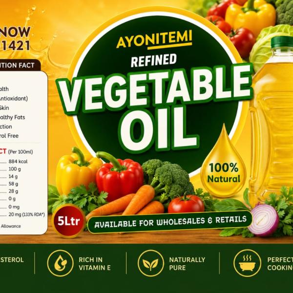 Ayonitemi vegetable oil